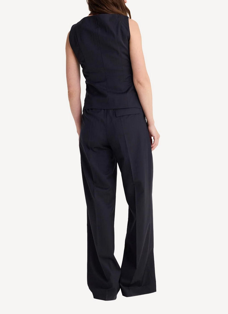 Rohe - Veston À Col Bateau - Dark Blue - Femme