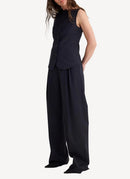 Rohe - Veston À Col Bateau - Dark Blue - Femme