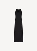 Rohe - Robe Longue Sans Manches À Dos Ouvert - Black - Femme