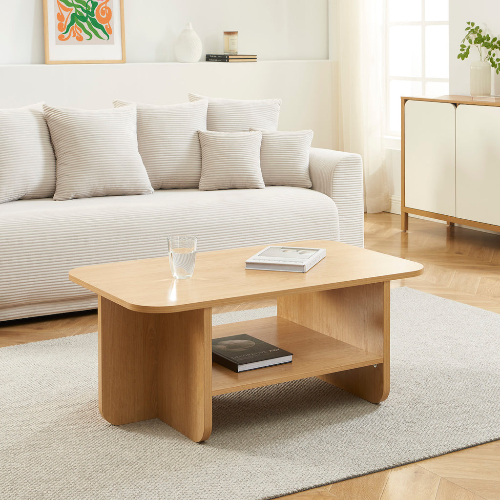 Rokia - Coffee Table - Oak Effect