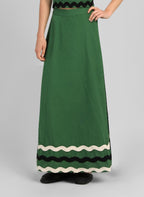 Jupe Longue Roline Vert