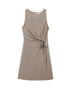 Rolling Short Dress - Taupe