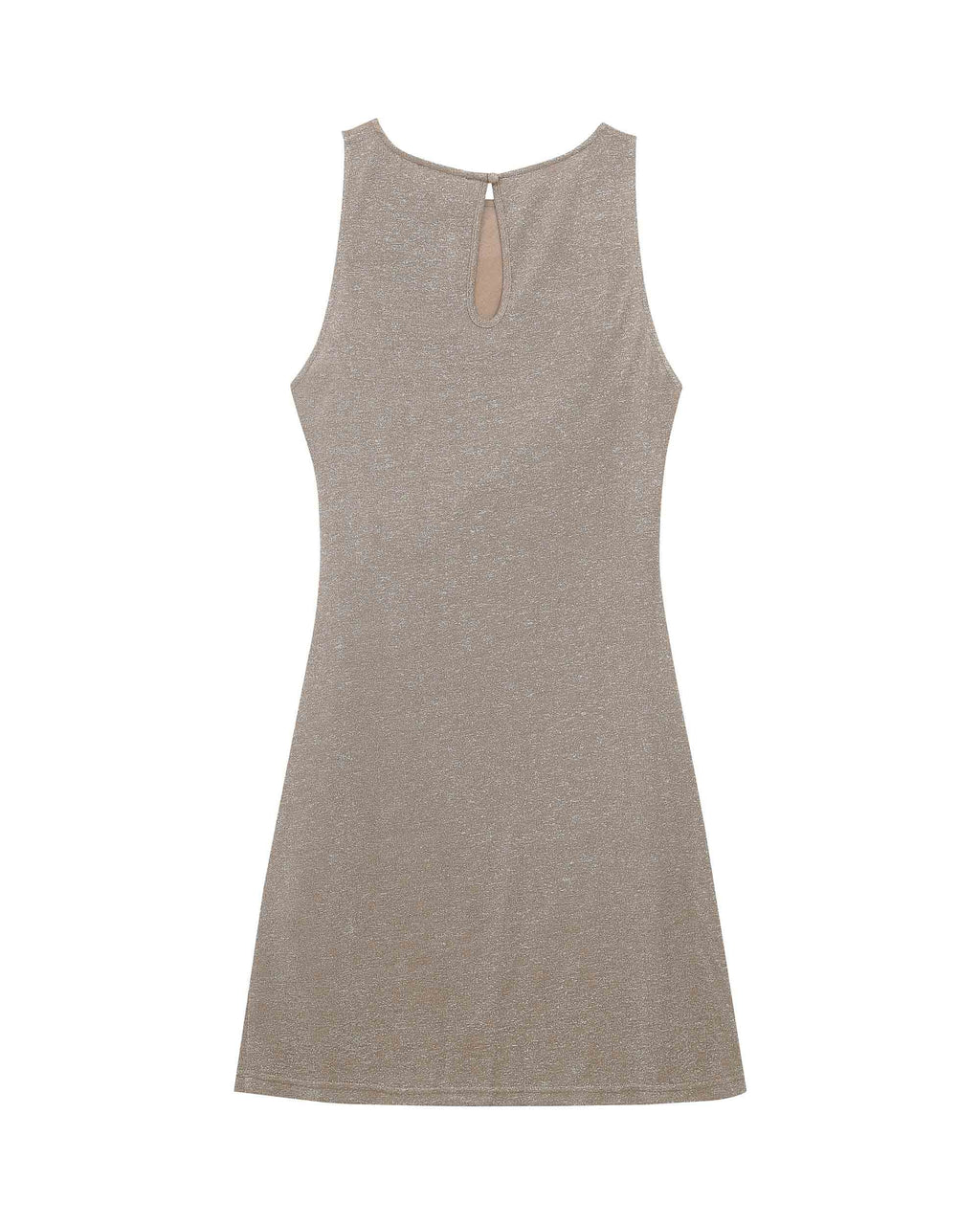 Rolling Short Dress - Taupe
