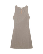Rolling Short Dress - Taupe