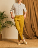 Reiko - Pantalon Chino Romain - Oil - Homme