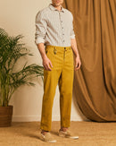 Reiko - Pantalon Chino Romain - Oil - Homme