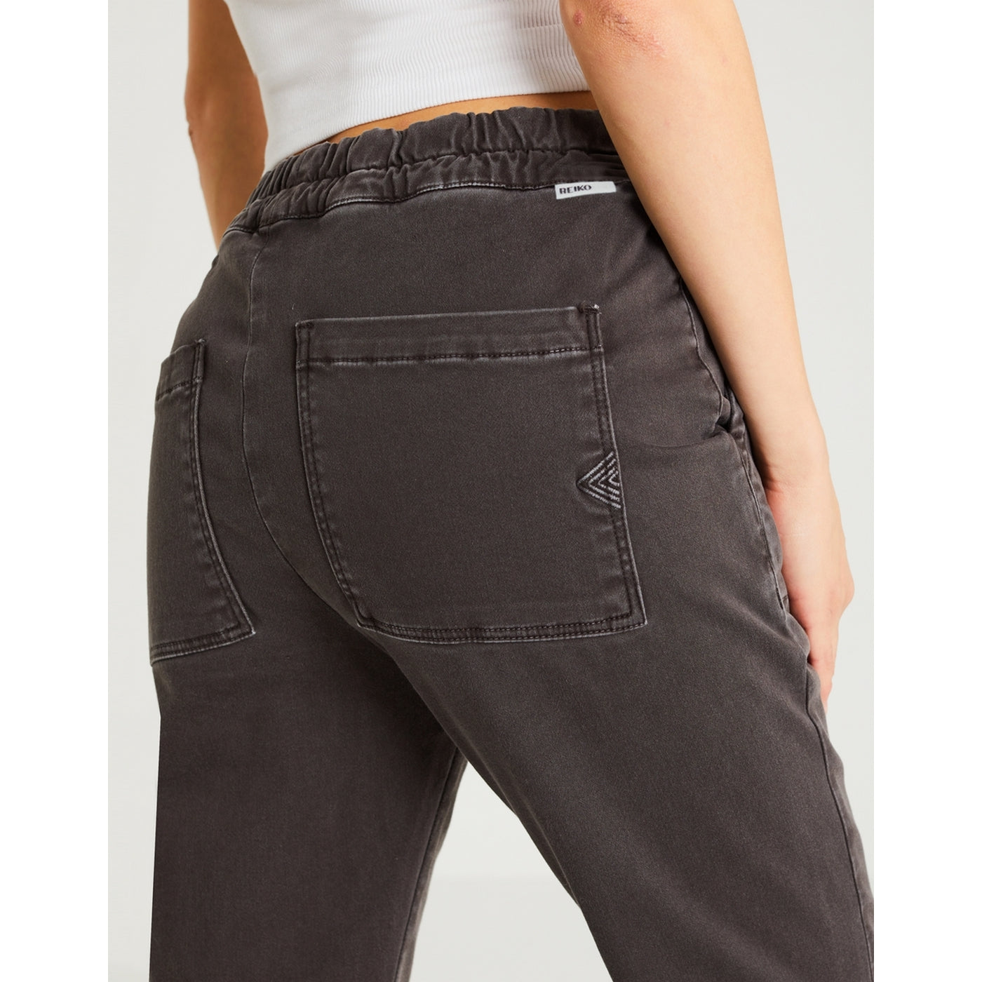 Pantalon Cargo Roma Jog - Carbone - Femme