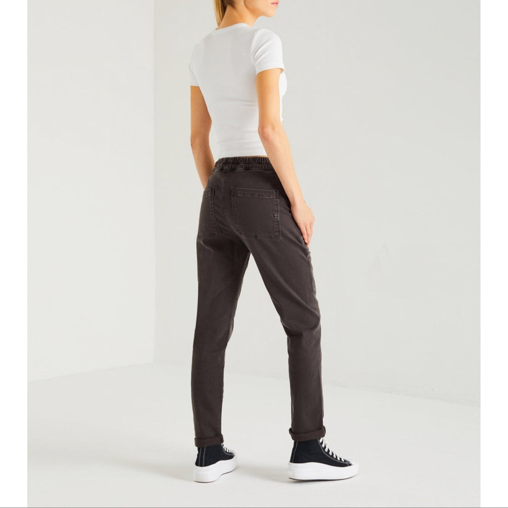 Pantalon Cargo Roma Jog - Carbone - Femme