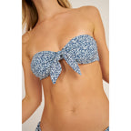Haut Romance Bandeau - Bleu