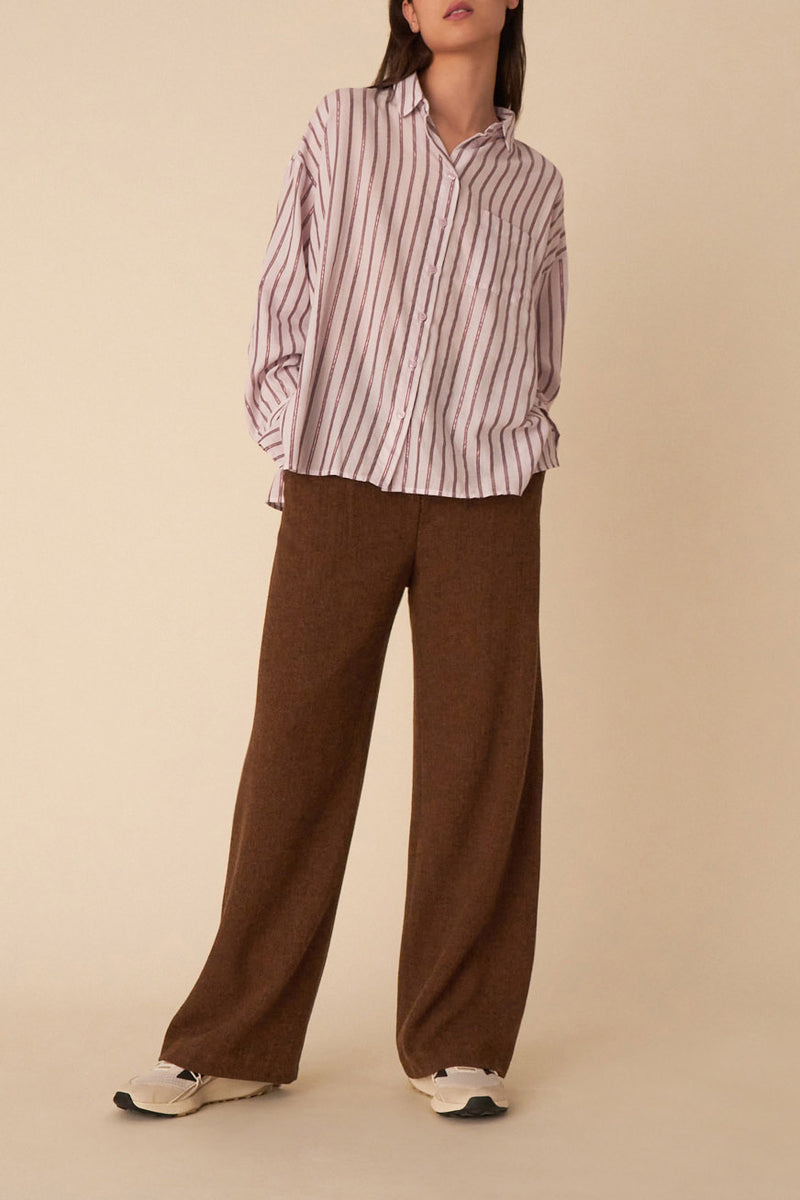 Chemise Romane - Carli Blueberry