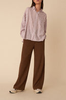 Roma Blouse - Carli Blueberry