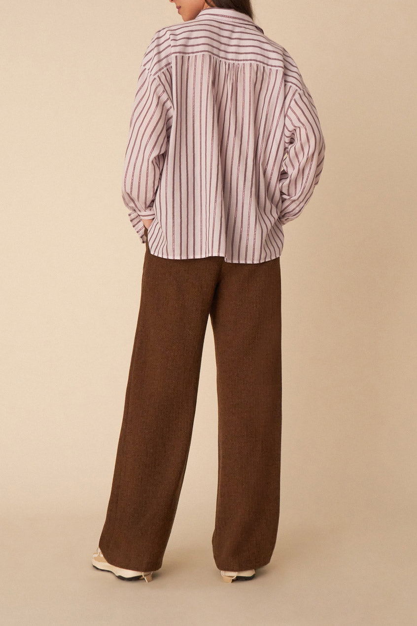 Romane Shirt - Carli Blueberry
