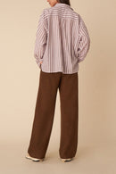 Roma Blouse - Carli Blueberry