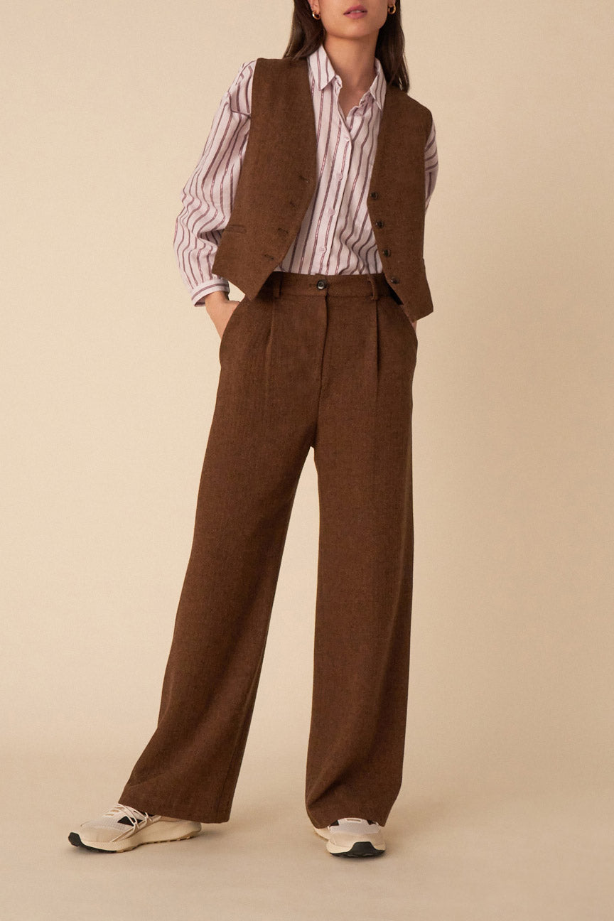 Romane Shirt - Carli Blueberry