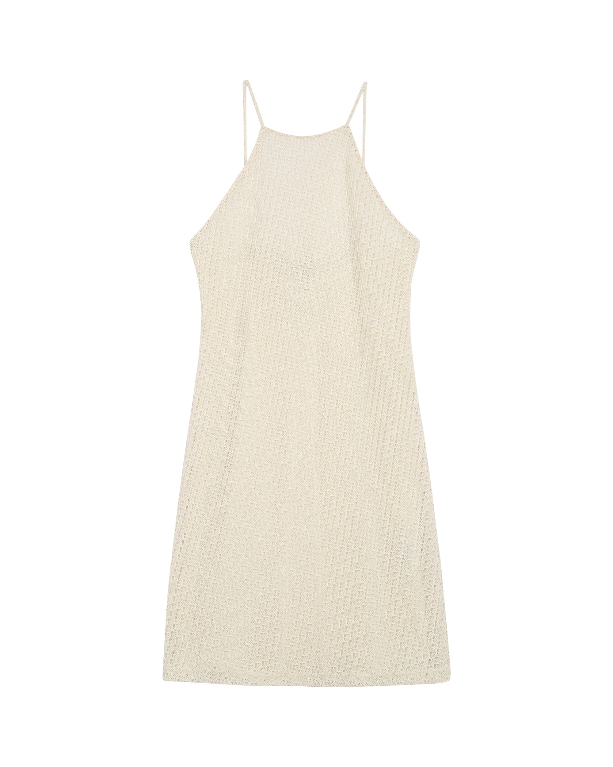Robe Courte Romantique - Ecru
