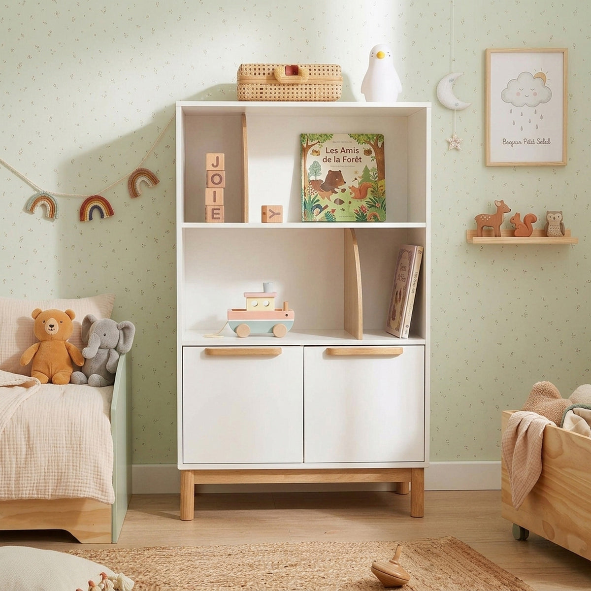 Rome - Libreria per bambini - Bianco