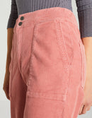 Reiko - Romie Velvet H23 Baggy Jeans - Pink Mist - Woman