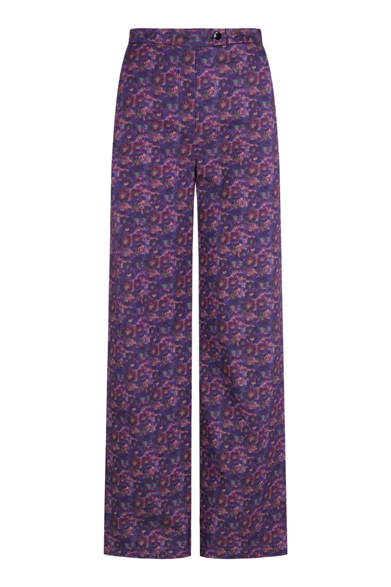 Elio Pants - Lilac Flowers