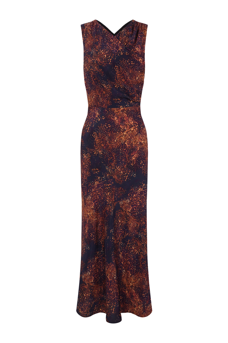 Vestido Jade - Galaxia Dorada