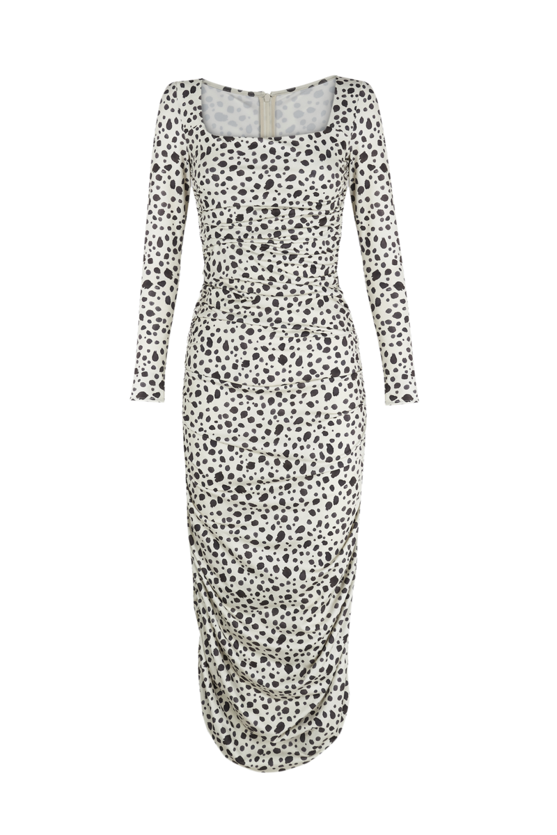 Mariana Dress - Black & White