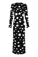 Valeria Dress - Black & White