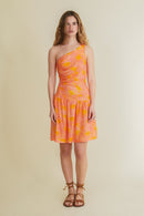 Asymmetrical Dress - Pink