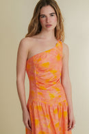 Asymmetrical Dress - Pink