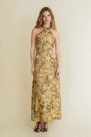 Caleana Midi Dress - Green