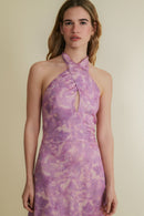 Caleana Midi Dress - Lilac