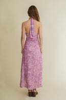 Caleana Midi Dress - Lilac