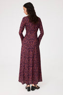 Ada Dress - Burgundy