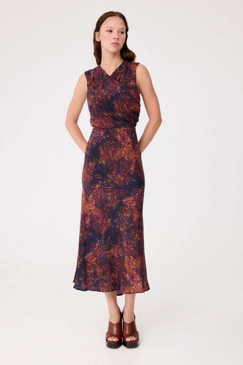 Vestido Jade - Galaxia Dorada