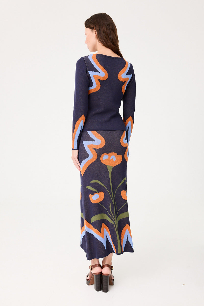 Odelia Skirt - Geranium