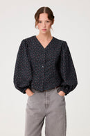 Blusa Talia - Flores Nocturnas