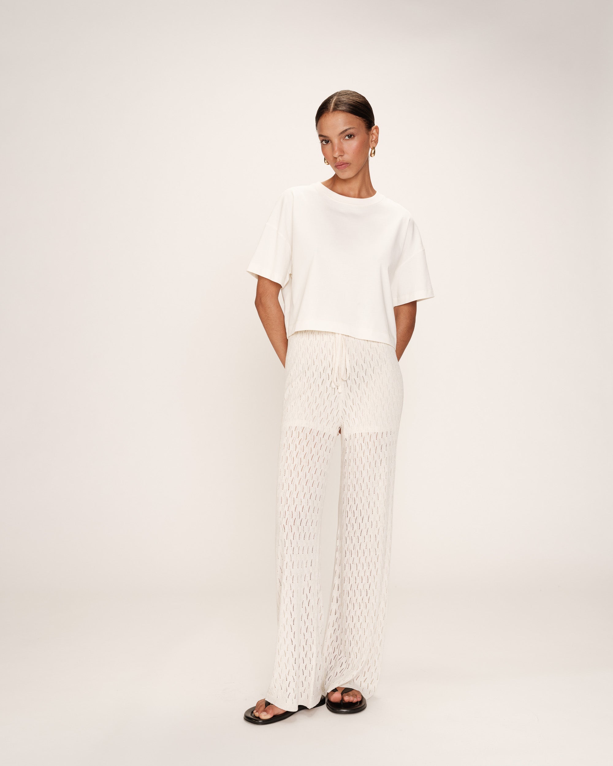 Pantalon Romy - Ecru