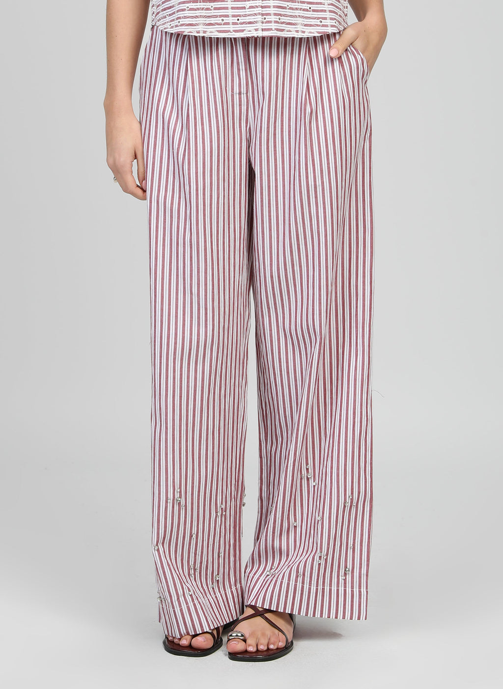 Pantalon Ronaly Rouge