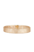 Pulsera "Malla tejida de 7 mm" - Oro amarillo 375/1000