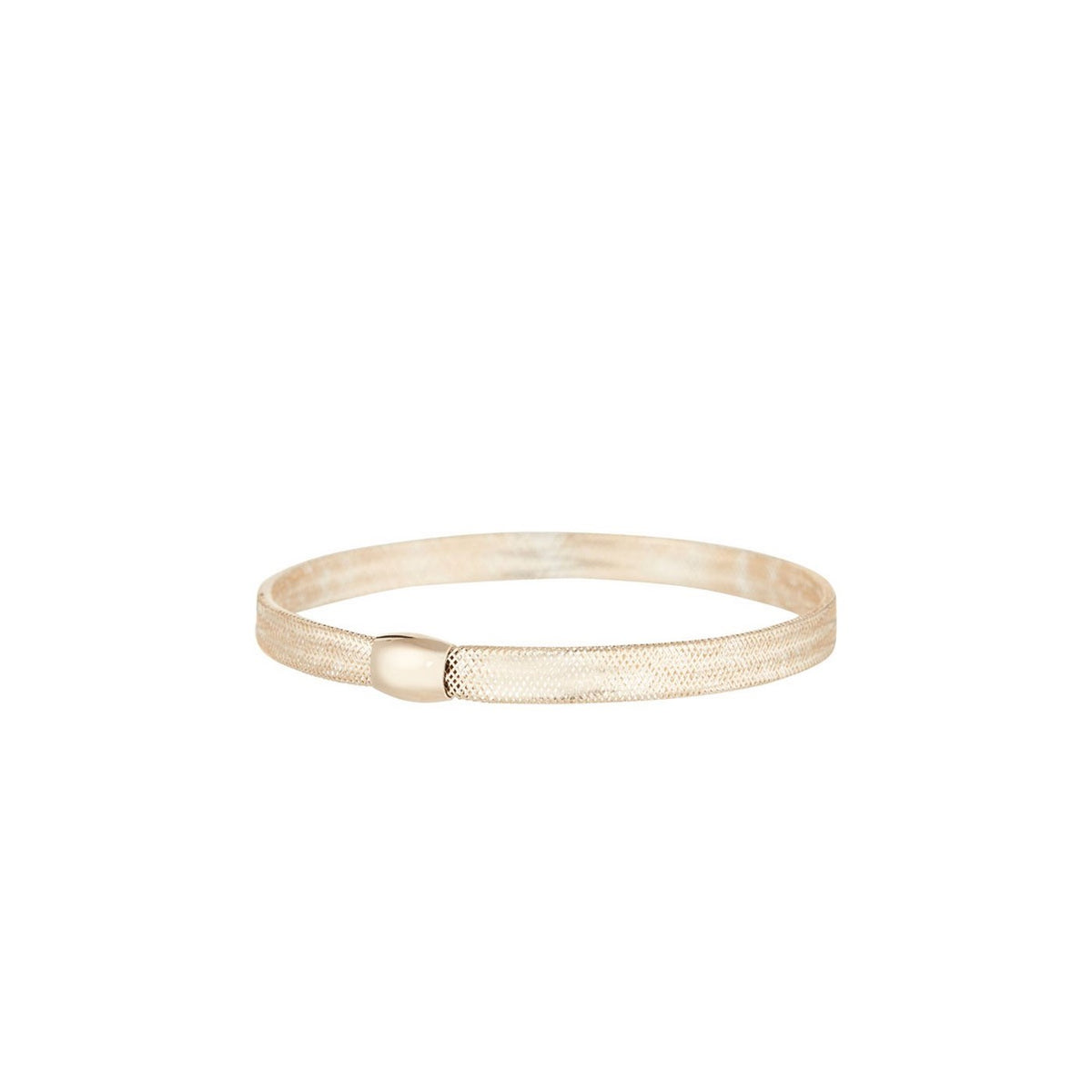 Bracelet "Dentelle De L'Amour 5Mm Fermoir Bombé" Or Jaune 375/1000 - Or Jaune 375/1000