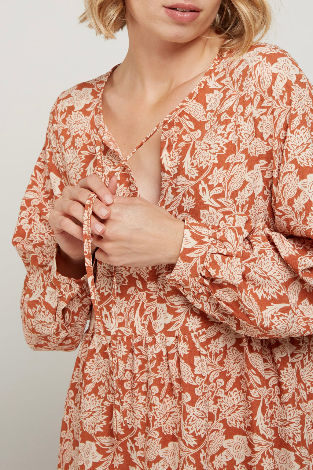 Robe Longue Rosa