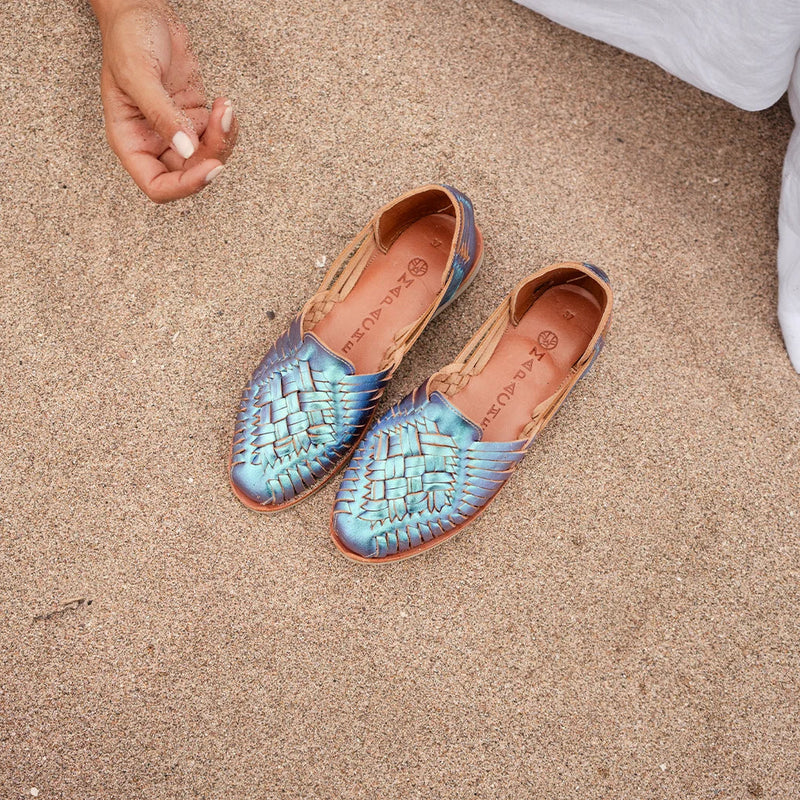 Mapache - Huaraches - Rosalia Blue Mermaid