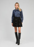 Jupe Courte Rosalia Noir