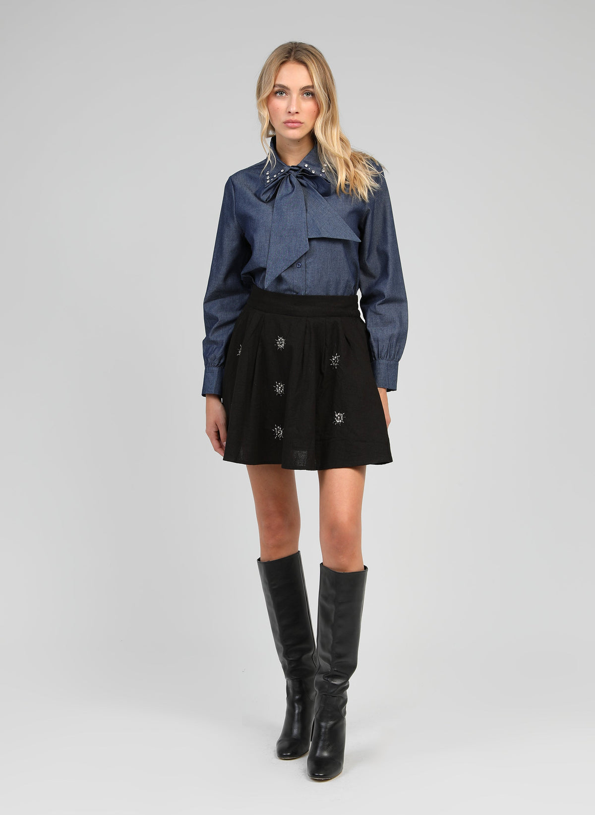 Jupe Courte Rosalia Noir