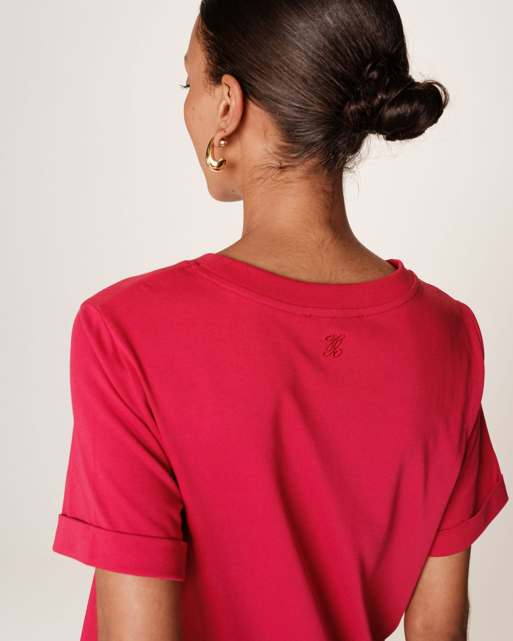Rosalie Midi Dress - Cherry