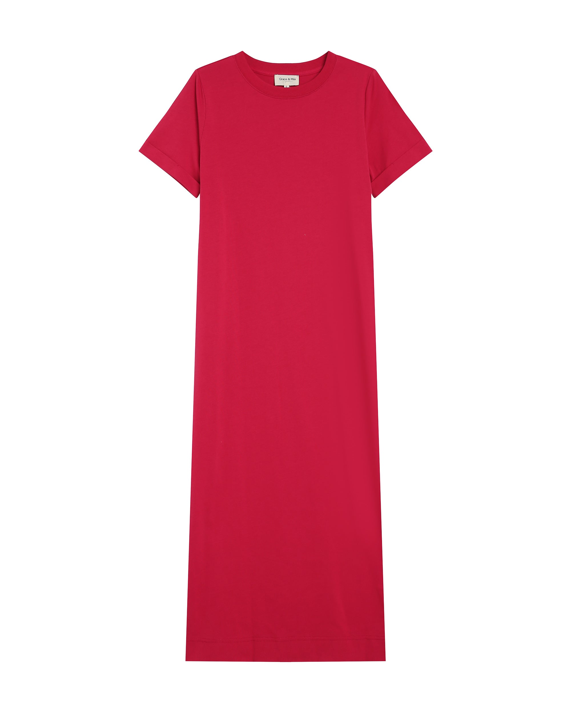Rosalie Midi Dress - Cherry