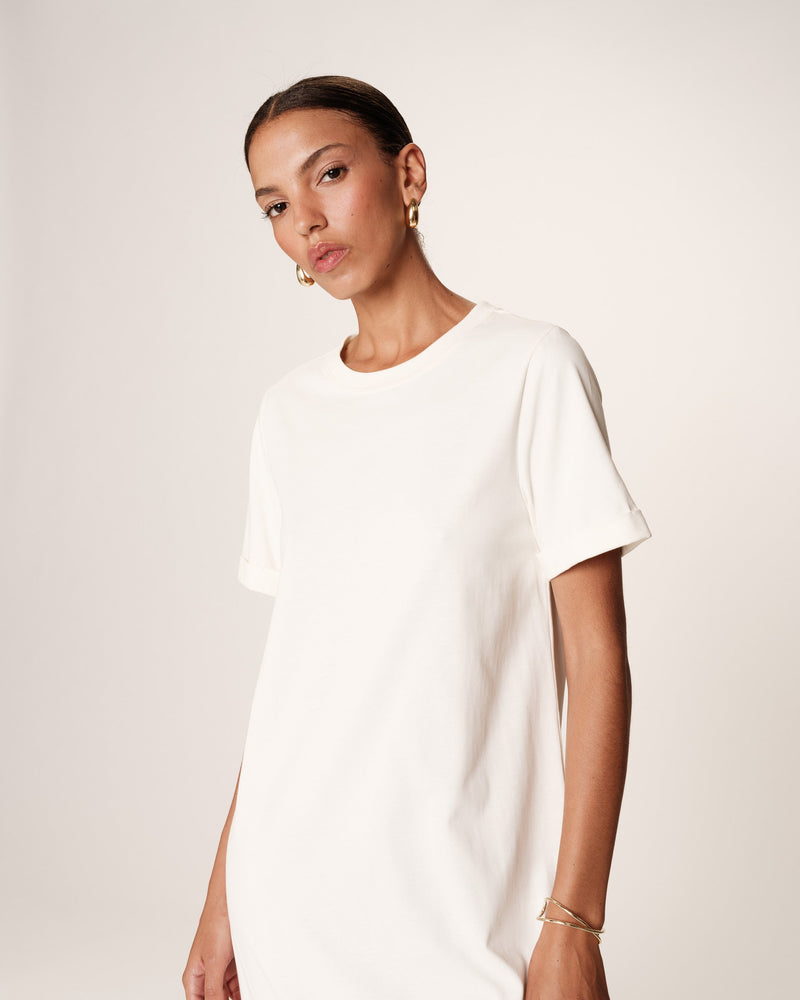 Robe Mi-Longue Rosalie - Ecru