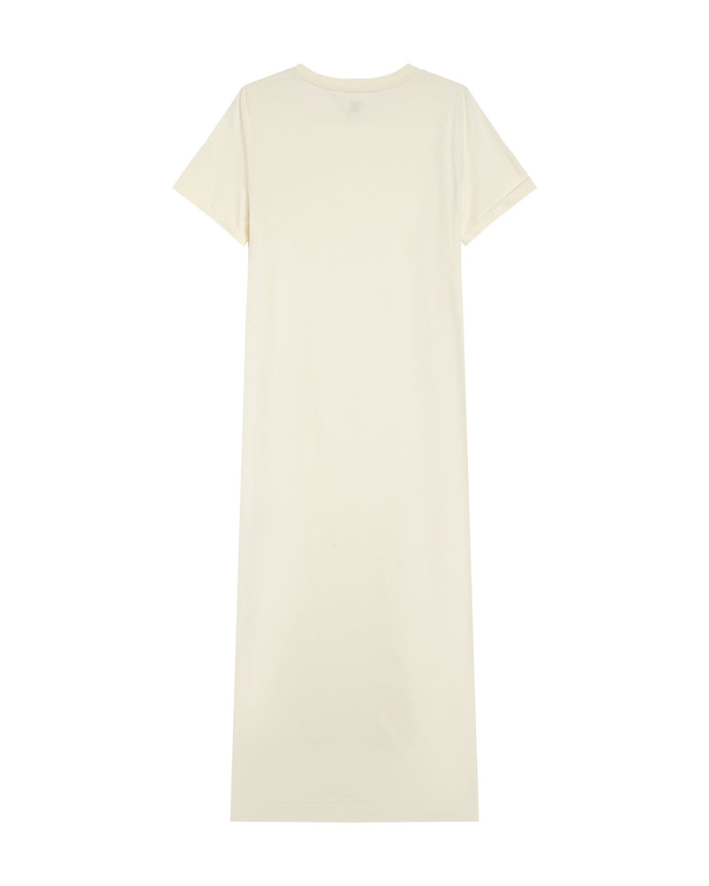 Robe Mi-Longue Rosalie - Ecru