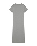 Robe Mi-Longue Rosalie - Gris