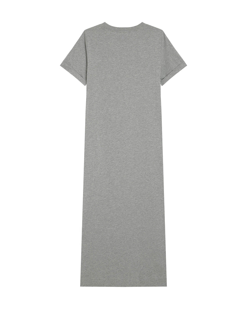 Robe Mi-Longue Rosalie - Gris