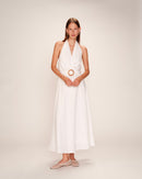 Rosamour Long Dress - Ecru