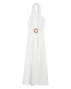 Robe Longue Rosamour - Ecru